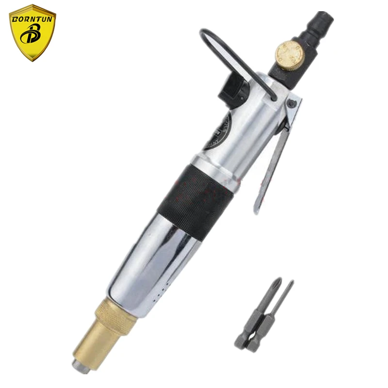 Borntun Pneumatic Air Clutch Screwdriver M2-M5 Screw 1700rpm Low Speed Screwdriving Power Tool Machine