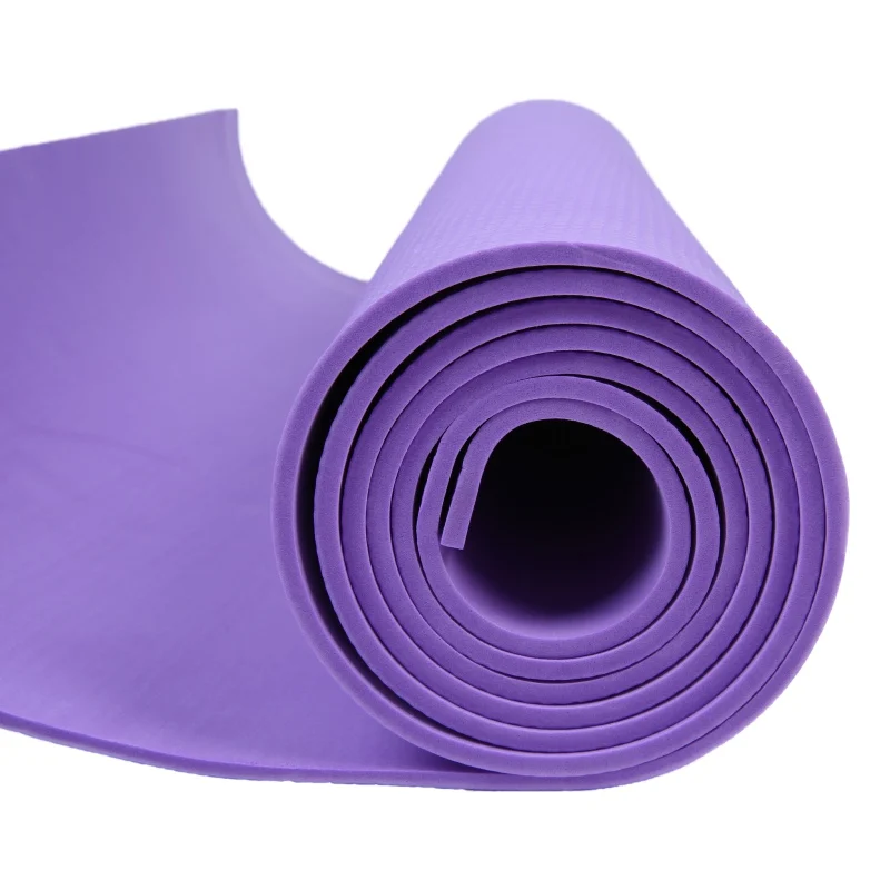 Йога Спорт Женский 4 мм толстый женский EVA фитнес комфорт Поролоновый Коврик для йоги для упражнений, йоги и пилатеса