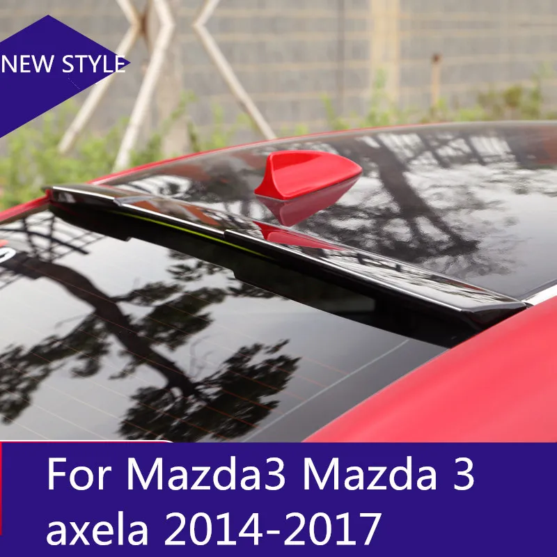 Оригинальный Автомобильный спойлер для Mazda 3 axela 2014 20 автомобильные аксессуары