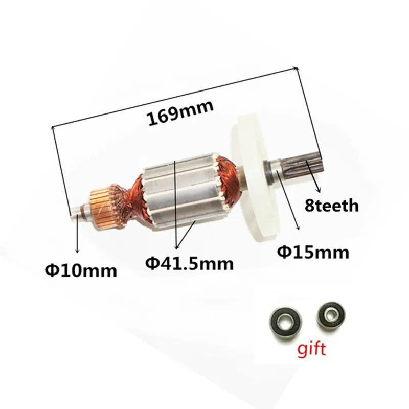 motor Armature Engine rotor AC220-240V Replacement for HITACHI PR-25B PR-38E PH-40F Hammer Drill Machine Armature motor Armature Engine rotor AC220-240V Replacement for HITACHI PR-25B PR-38E PH-40F Hammer Drill Machine Armature