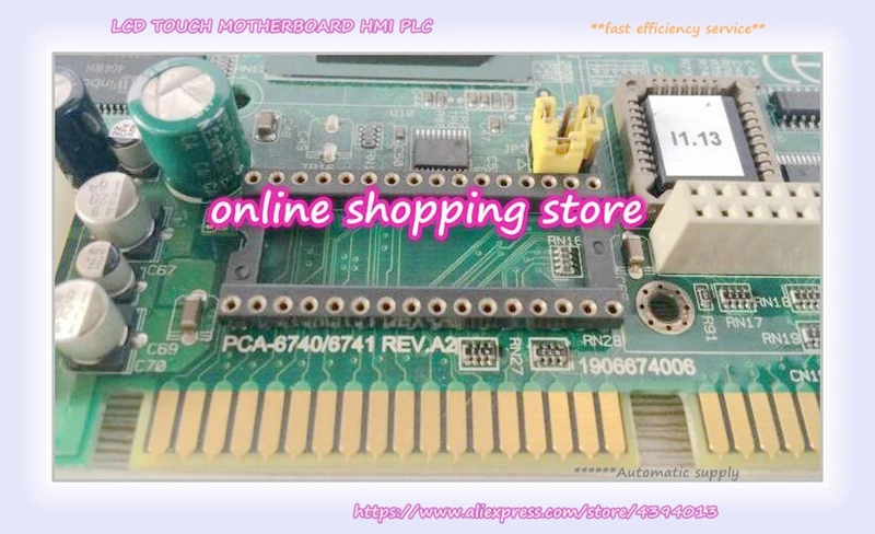 

Motherboard PCA-6740/6741 REV.A2 1906674006 PCA-6740F with Ethernet port