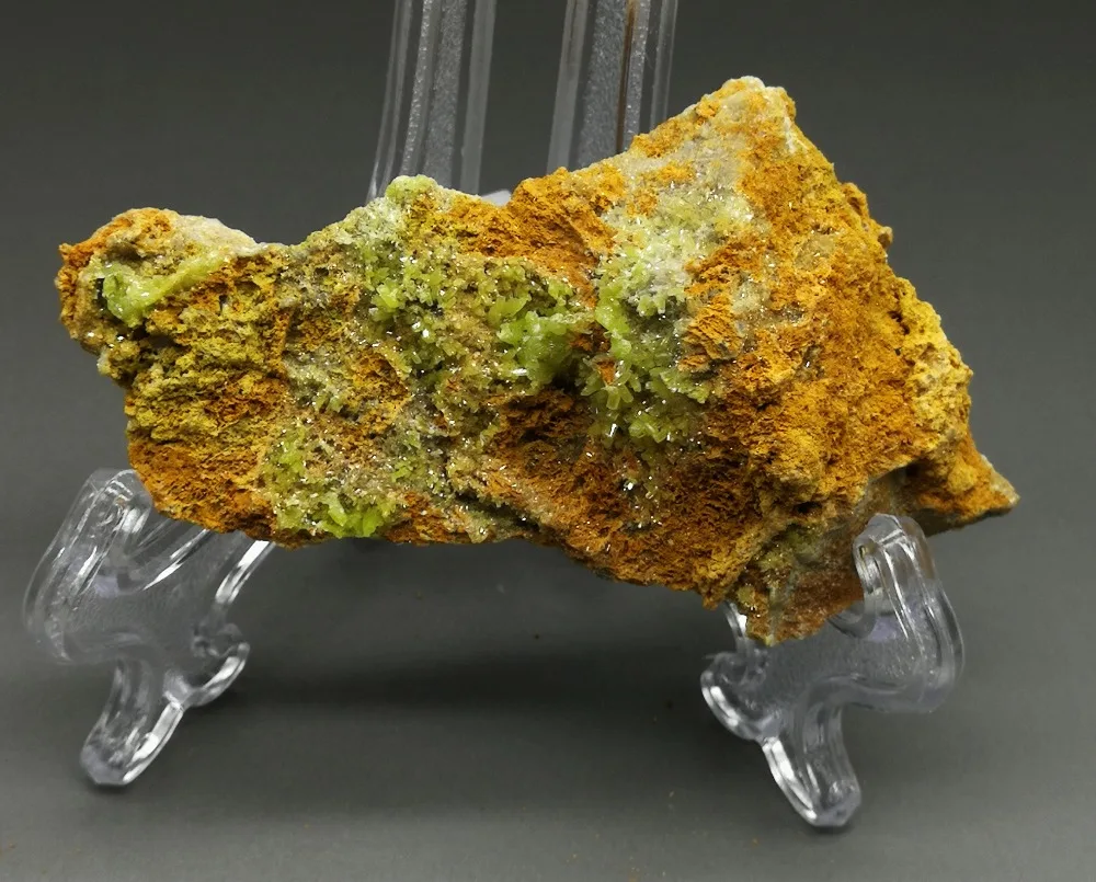 

59g Natural RARE Pyromorphite green lead ore natural mineral crystals teaching specimen collection from China