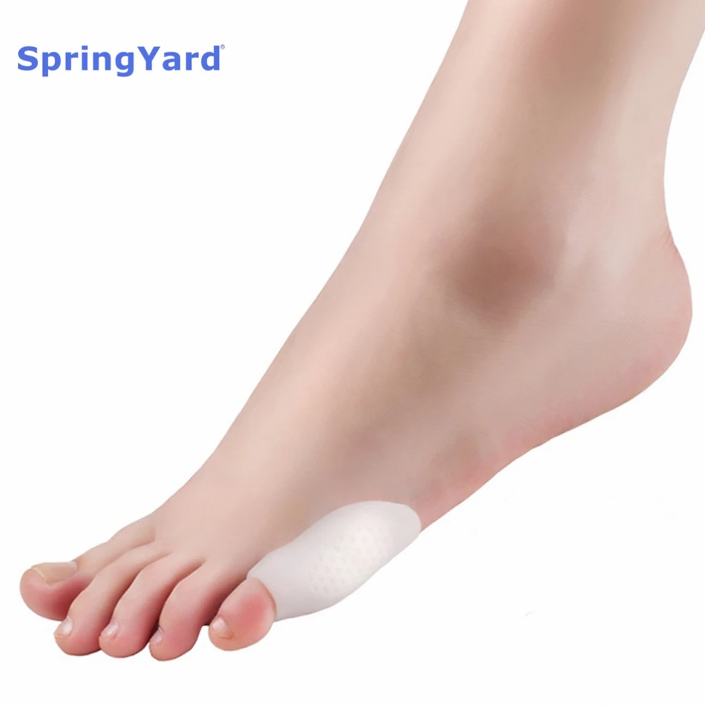 SpringYard (2 пары в партии) MO гель мягкий небольшой носок накладка против мозолей подушки мозоли/мозолей носком защита для ухода за ногами для
