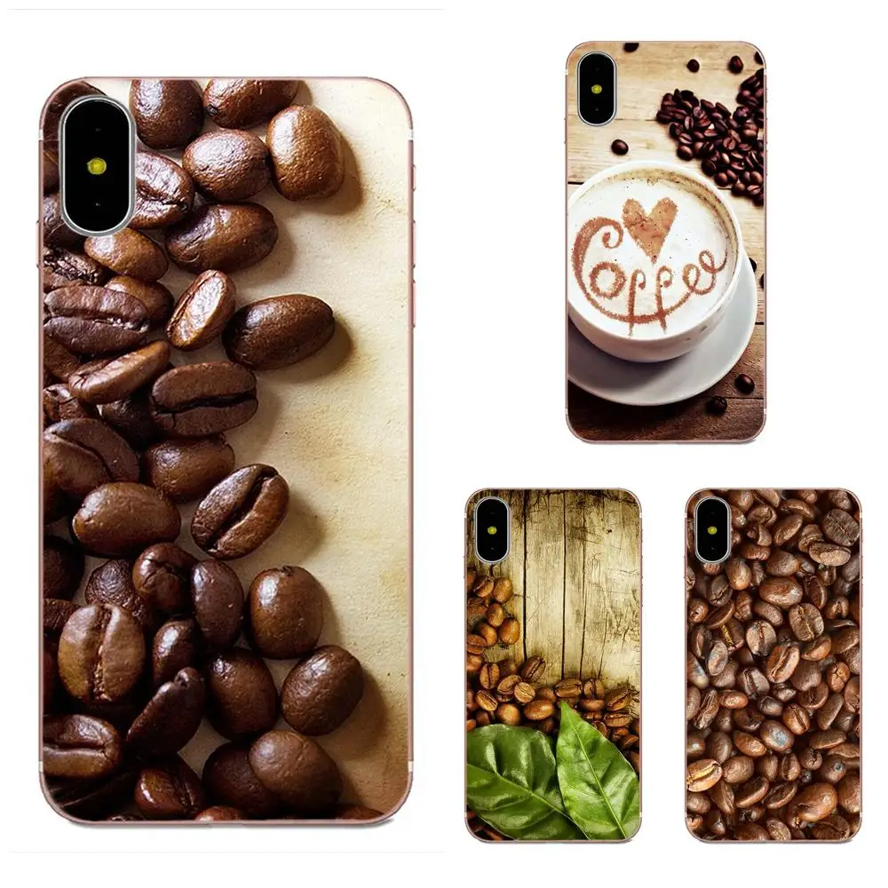 

For Galaxy Alpha Core Note 2 3 4 S2 A10 A20 A20E A30 A40 A50 A60 A70 M10 M20 M30 Luxury Vertical Phone Case Coffee Beans