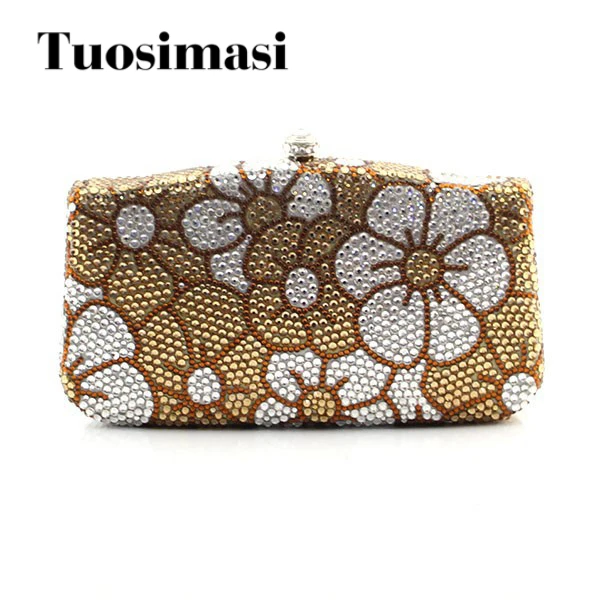 

Fashion handmade full crystal purse evening party bag