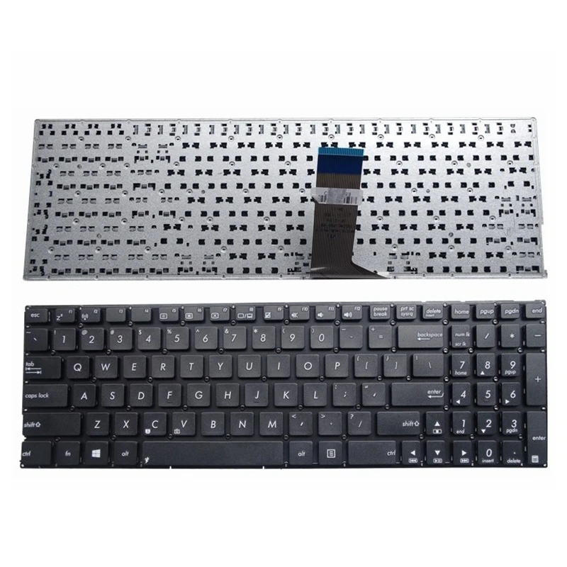 YALUZU US клавиатура для ноутбука ASUS X555 X555B X555D X555L X555LA X555LJ X555LB X555U X555Y черный