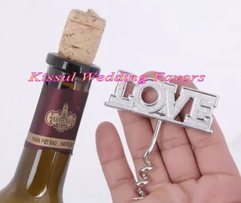 

(20 Pieces/lot) Wedding door gift of Love Bottle Opener Wedding favors and gifts for Love wine opener unique wedding idea