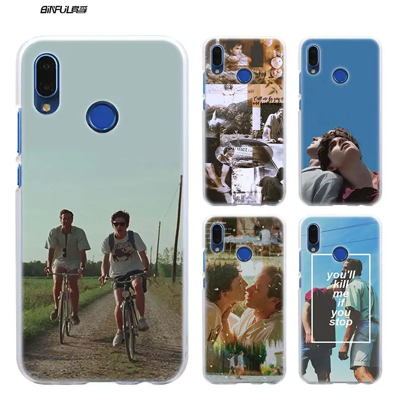 

Call Me By Your Name Case for Huawei P Smart Nova 4 3i P30 P20 P10 P9 P8 lite Pro mini 2017 2019 Hard Plastic Phone Cover Coque