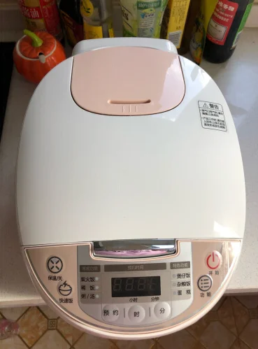 

Mini Electric Rice Cooker Intelligent Soup Heating Rice Cooking Pot Cake Food Warmer Meal Steamer 3L 1-2-3-4 People EU Plug