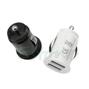 

1X Universal Car Charger Dual USB Power Port Adapter Cigarette Lighter Converter