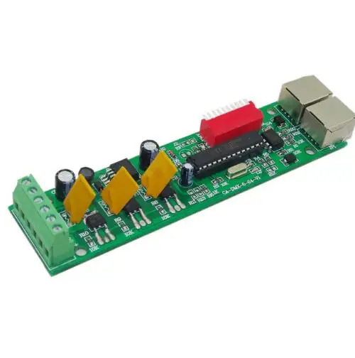 

best price 1 pcs 3 Channel with RJ45 DMX512 LED Decoder