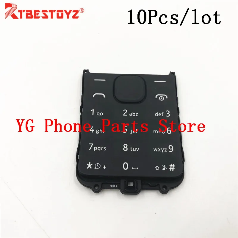 

10Pcs/lot Main Menu English Or Russian Keypad Keyboard Buttons Cover Case For Nokia 105 1050 Rm1120