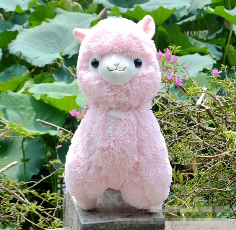 Большой размер 45 см, японские мягкие игрушки Alpacasso, куклы, Kawaii, овечки, альпака, плюшевые игрушки, гигантские мягкие игрушки, игрушки для детей, рождественские подарки