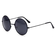 Металлическая оправа солнцезащитные очки круглые солнцезащитные очки в стиле стимпанк Мужские Женские Красочные Модные Ретро солнцезащитные очки Oculos De Sol UV400