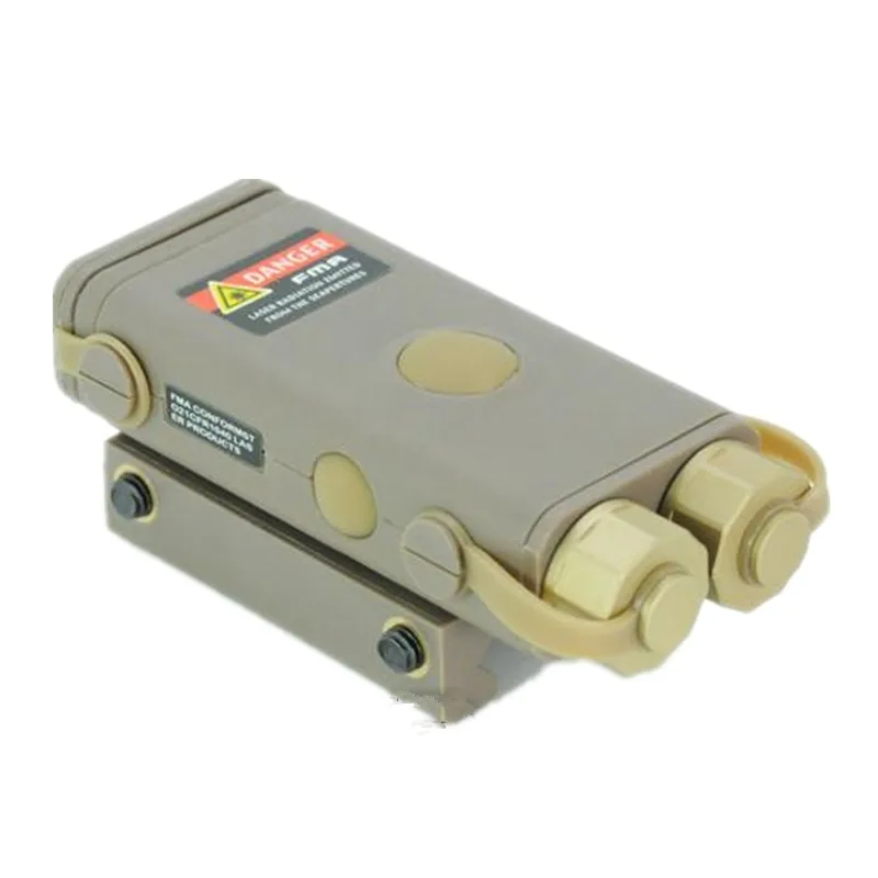 Tactical red dot flashlight PRO-LAS-PEQ10 red laser for rifle scope Black DE2 (2)
