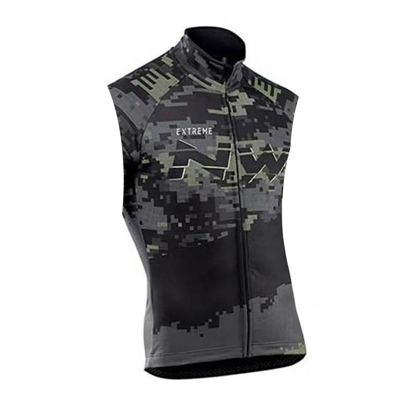 Мужские жилеты для велоспорта без рукавов дышащие быстросохнущие Рубашки MTB дорожный велосипед велосипедный трикотаж Верхняя велосипедная одежда K030405