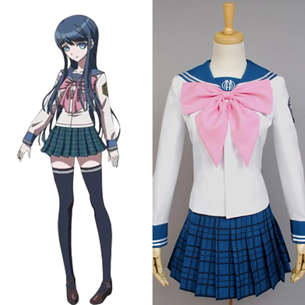 

Danganronpa Sayaka Maizono Cosplay Costume Adult Women Girl Sayaka Maizono Cosplay Uniform Halloween Carnival Costume