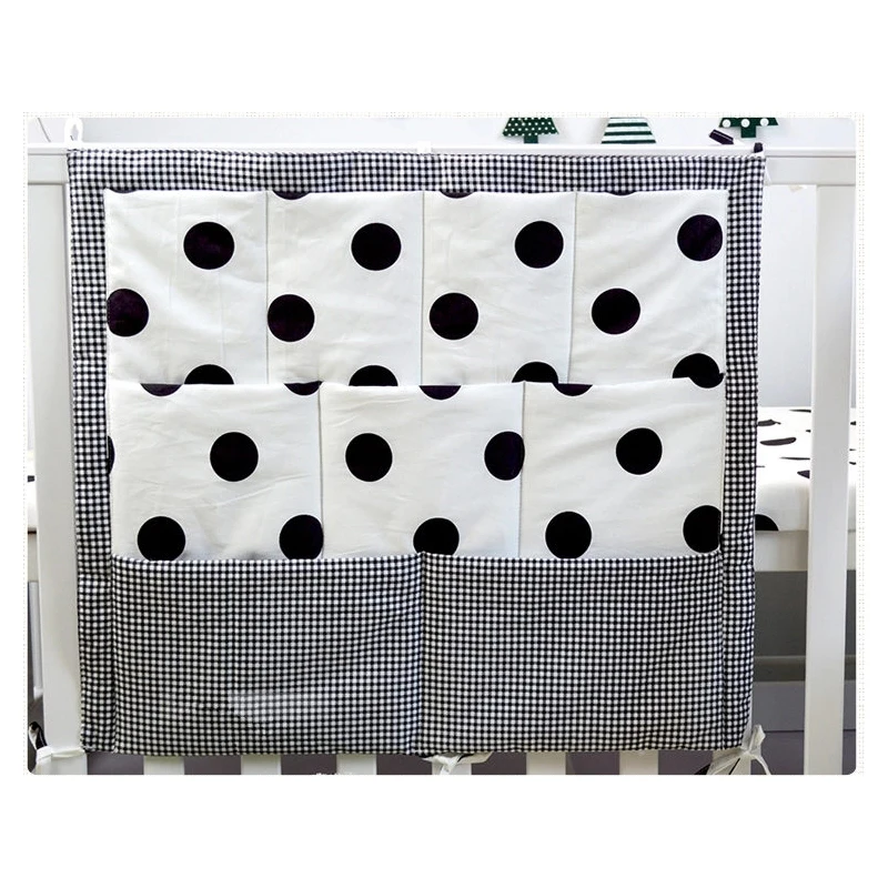 Multi Pockets Baby Cot Crib Bed Hanging Storage Bag Toys Diaper Bottle Organizer for Baby Bedding Set Baby Bedside Organizer Multi Pockets Baby Cot Crib Bed Hanging Storage Bag Toys Diaper Bottle Organizer for Baby Bedding Set Baby Bedside Organizer