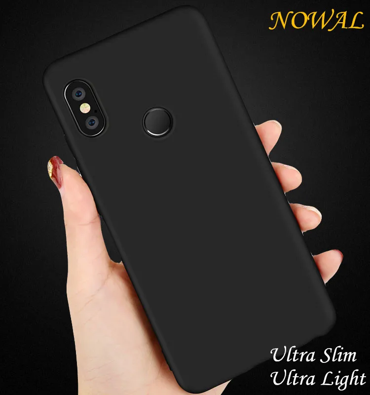 NOWAL Ultra Slim Matte Case For Xiaomi Note 5 Pro 4 4X 5A Prime 6 S2 Y2 For Redmi 5A 6A 5 Plus 6 Pro Soft TPU Silicon Case Cover