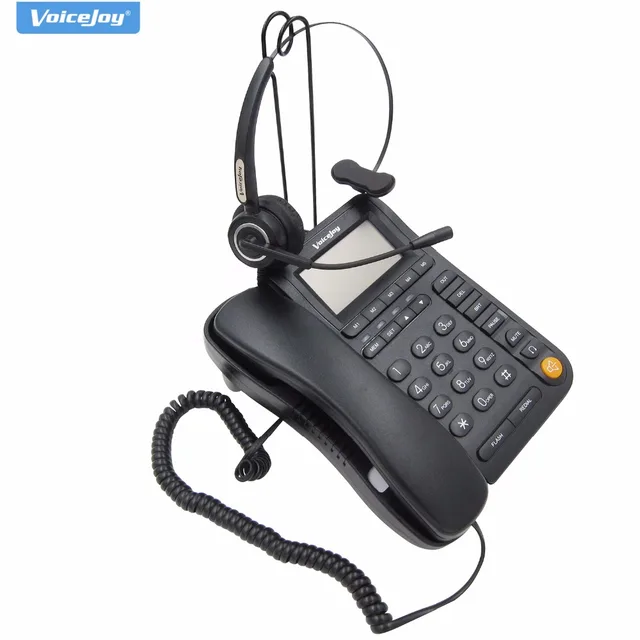 Professional Office / call center business headphone RJ9 office phone