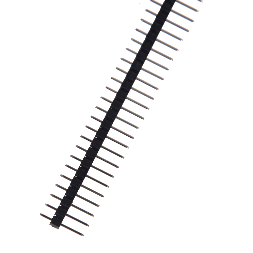 20Pcs Single Male Pin Header For Arduin 1x40 Row 2.54 Breakable Connector Strip Board Module Electronic Part Elektronik 40 Pins 20Pcs Single Male Pin Header For Arduin 1x40 Row 2.54 Breakable Connector Strip Board Module Electronic Part Elektronik 40 Pins