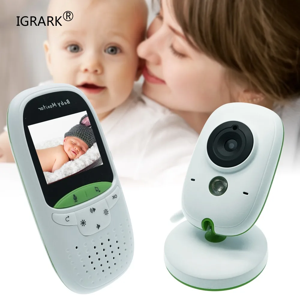 Беспроводной видео Видеоняни и радионяни ElectronicPortable домофон Babyfoon 2 Way Обсуждение Ночное видение ИК светодиодный Температура Видеоняни и