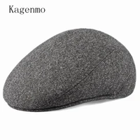 Kagenmo мужская шапка для пожилых людей зимняя шапка осень-зима шерстяная шапка большой см размер 59 см 60 см 61 см 62 см