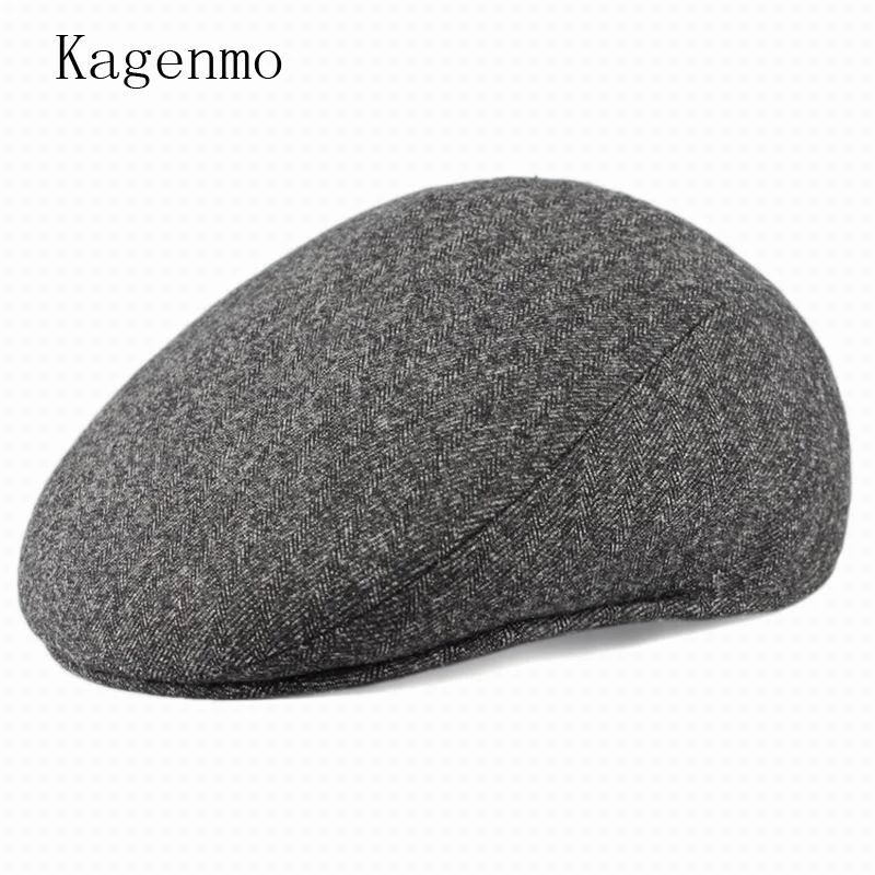 Шапка мужская Зимняя шерстяная 59/60/61/62 см|hat 62cm|autumn and winterhat large |