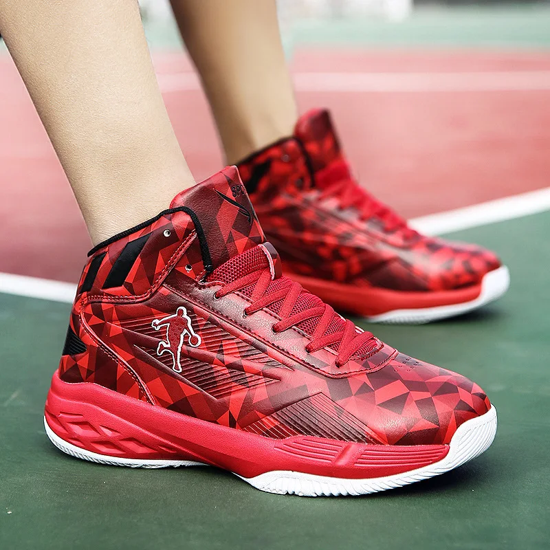 

Outdoor Sport Shoes Basket Homme Breathable SneakersNew Basketball Shoes for Men Comfortable Cushioning Athletic Shoes