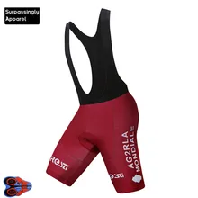 Мужские высококачественные велосипедные нагрудники AG2R, коричневые быстросохнущие шорты для горного велосипеда 9D, гелевая подкладка, Ciclismo Bicicleta, колготки, одежда