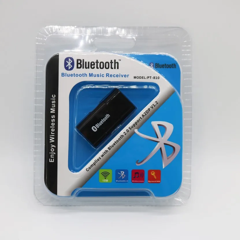 Bluetooth аудиоприемник стерео беспроводной музыкальный аудиоадаптер 3 5 мм USB