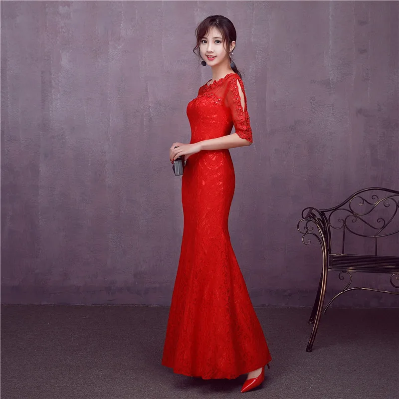 Летнее свадебное платье Ципао Vestido Chino винтажное Ретро длинное китайское платье восточные платья Cheongsams Seda