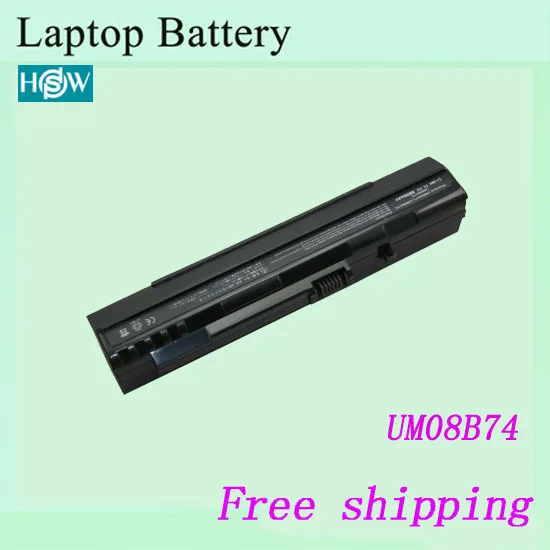 Высококачественный аккумулятор для ноутбука Acer Aspire One ZG5 A110 A150 UM08A31 UM08A71 UM08A72 UM08A73