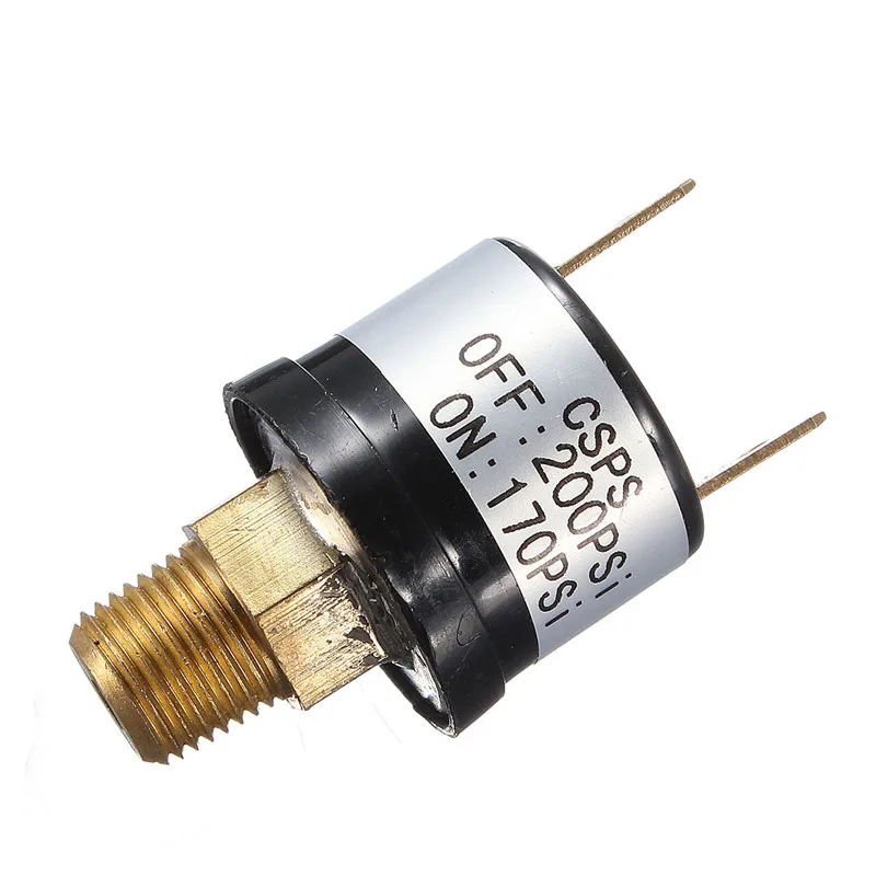12V 3.5A трубный переключатель давления для воздушного компрессора от 170 до 200 PSI