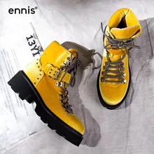 REAVE KATZE Winter schuhe Frauen stiefeletten Schwarz Lace up Flache Stiefel Runde kappe Feste Kuh wildleder Botas feminino mujer zapatos A1392 REAVE KATZE Winter schuhe Frauen stiefeletten Schwarz Lace up Flache Stiefel Runde kappe Feste Kuh wildleder Botas feminino mujer zapatos A1392