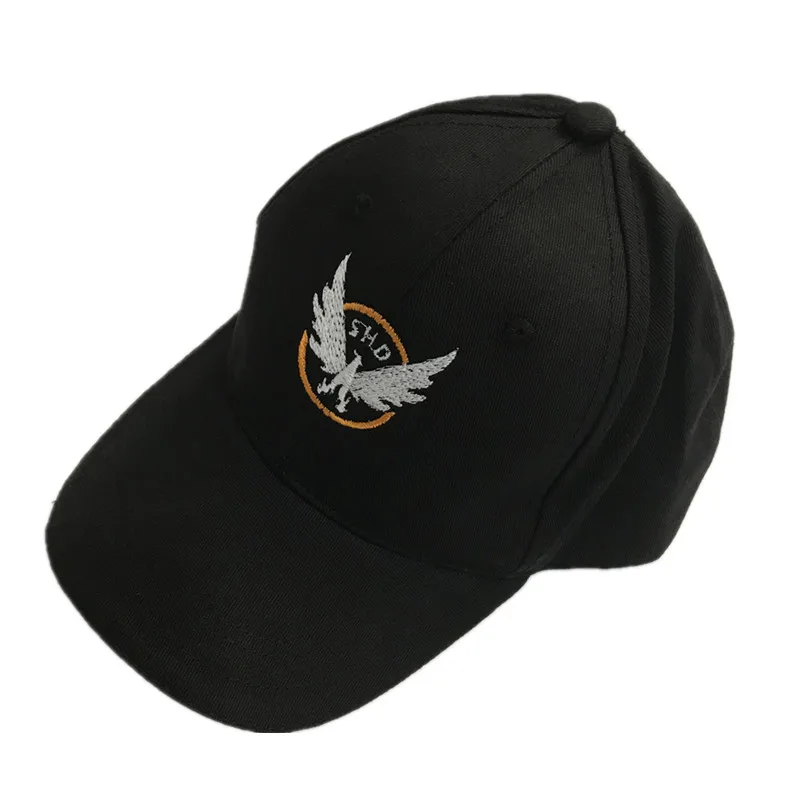 

Tom Clancy's The Division SHD Embroidery Logo Cosplay Golf Hat Black Baseball Cap
