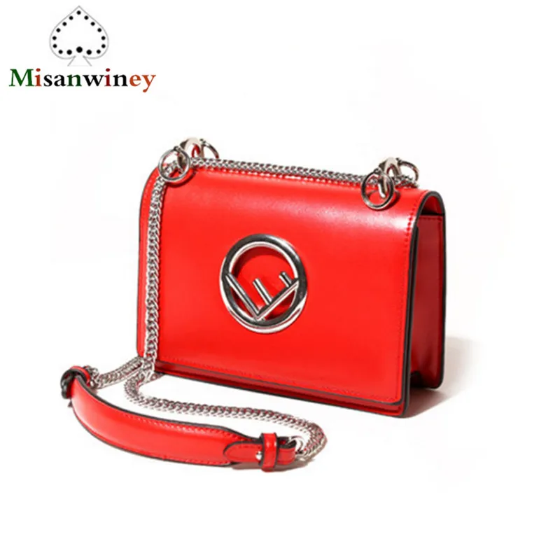 

Luxury Brand Famous Designer F Letter Women Leather Handbags Fashion Top-Quality Chain Shoulder Messenger Bags Channel Louis Bag