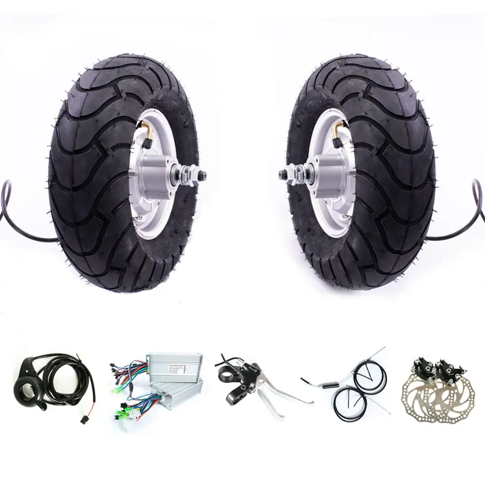 

Dual Drive Double Drive 13" City Bike 24v 36v 350w 500w 800w 48v 1000w Electric Bicycle Kit Electric Scooter DIY kit ATV kit