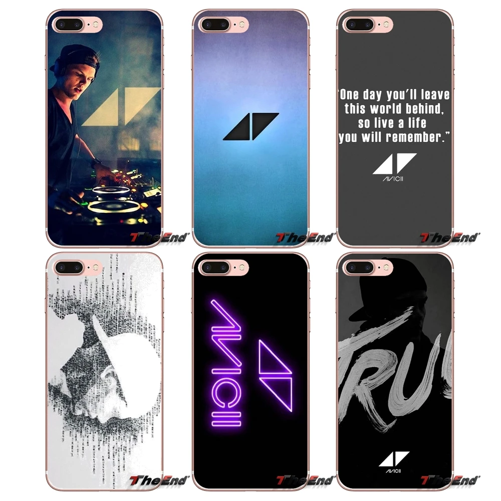 Silicone Phone Shell Cover For Apple iPhone X 4 4S 5 5S SE 5C 6 6S 7 8 Plus 6sPlus 6Plus 7plus 8plus Avicii DJ Logo Tim Bergling | Мобильные