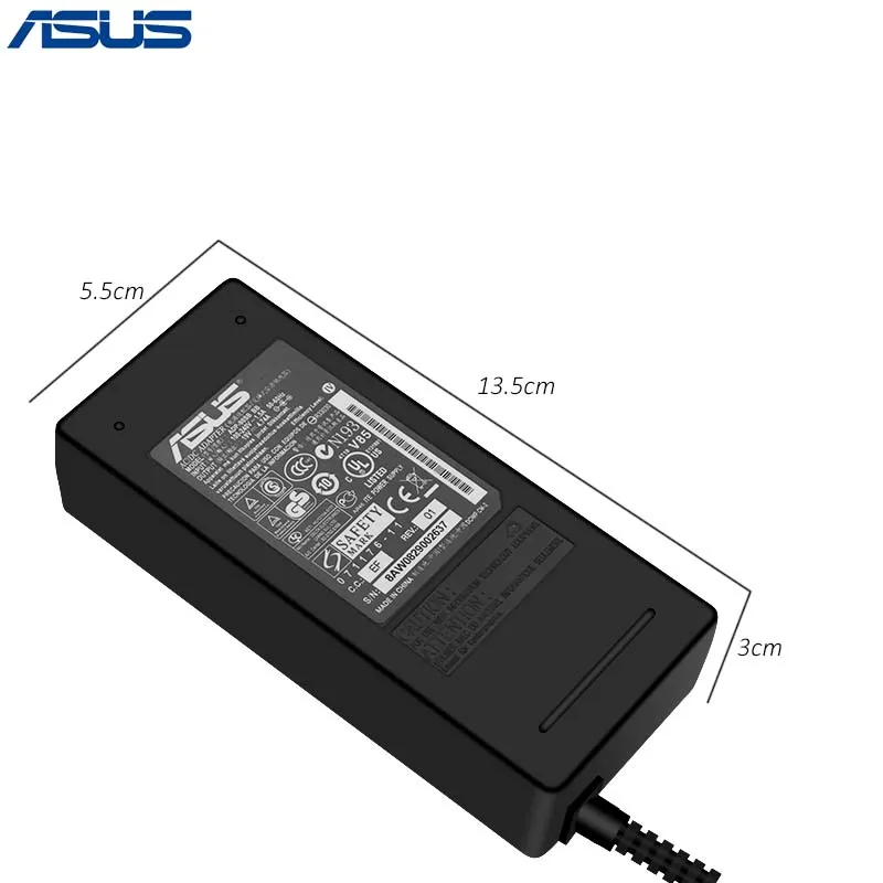 ASUS 19V 4.74A 5.5*2.5mm AC Laptop Power Adapter Travel Charger for Asus ADP-90SB BB PA-1900-24 PA-1900-04 Power Supply Charger