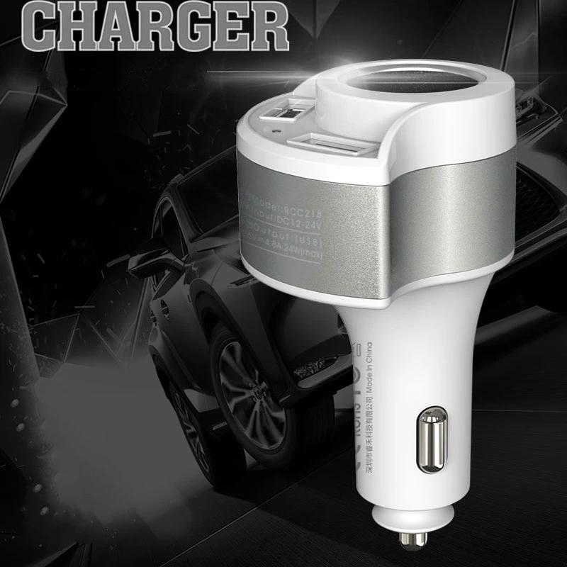 REMAX 5V 4.8A Universal Dual USB Car Charger Quick Power Adapter Mobile Phone | Мобильные телефоны и аксессуары