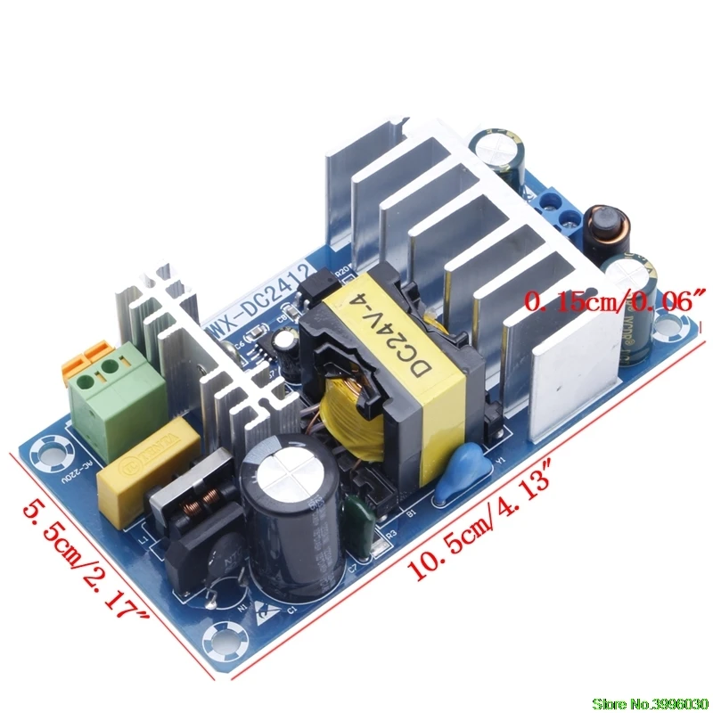 Модуль питания AC 110v 220v к DC 24V 6A AC-DC импульсный источник питания