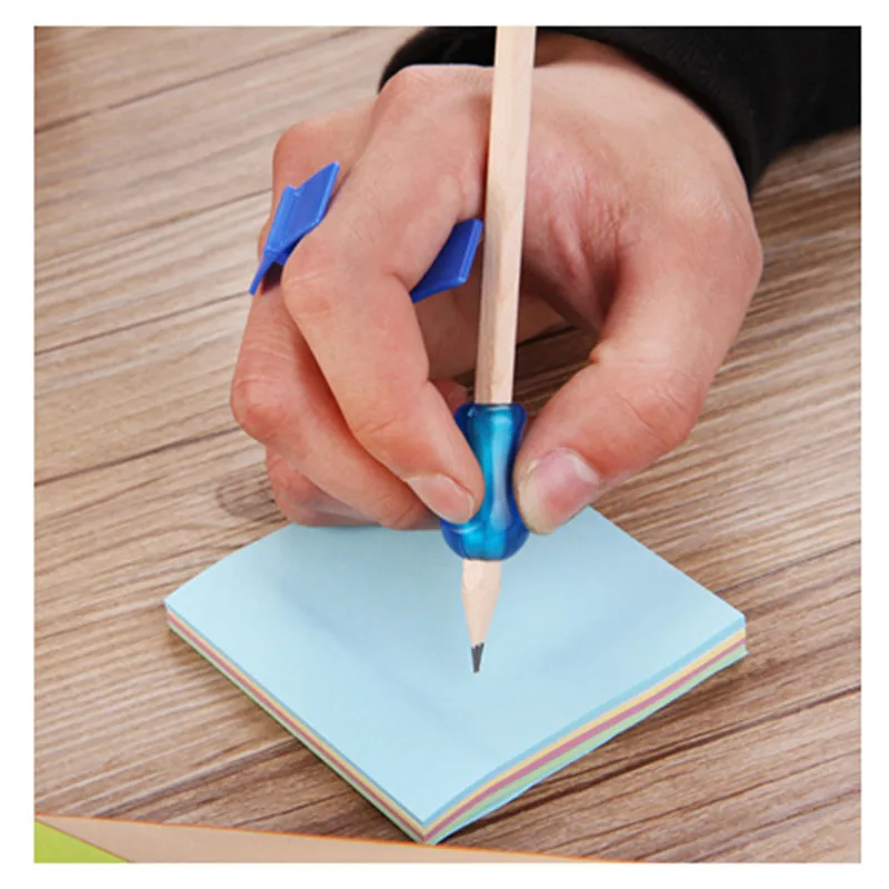 

4 Pcs/Set Creative Pencil Holder Writing Hold Unisex Aid Grip Posture Correction Device Stationery Accessories Free Shipping