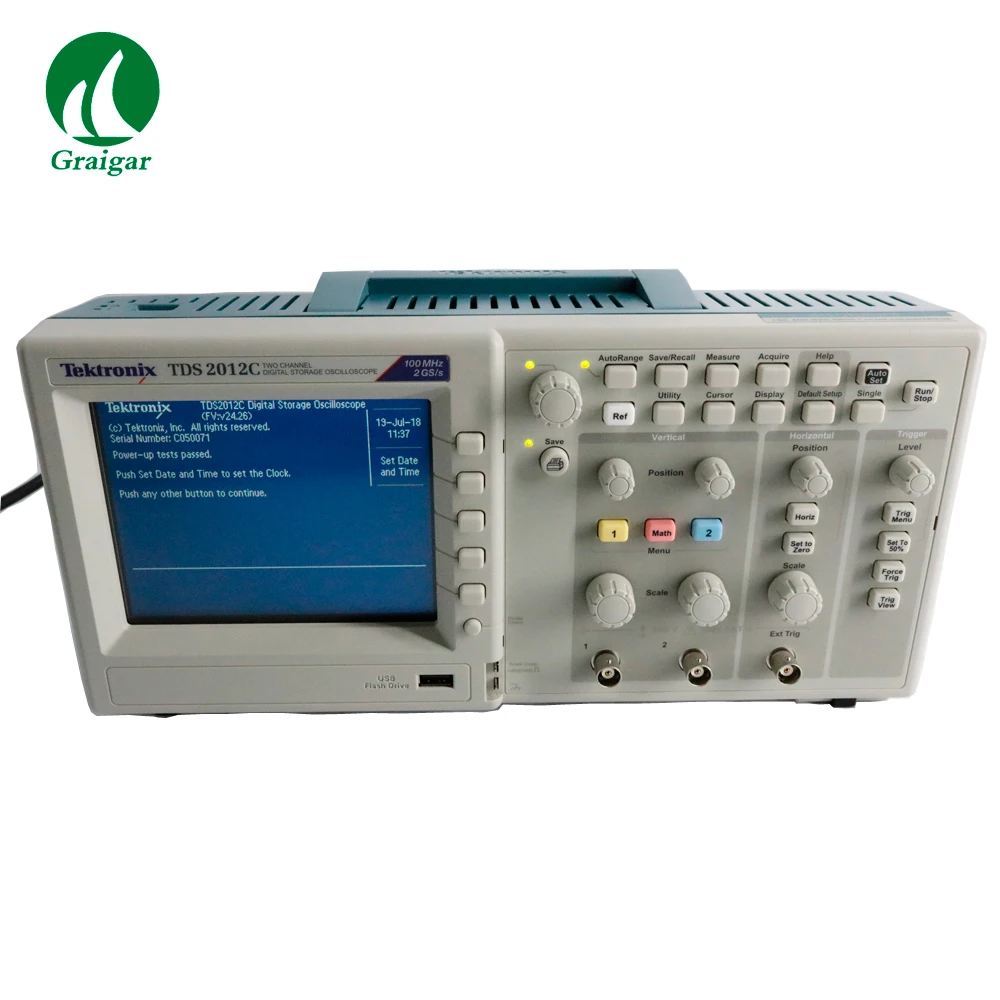 Новинка цифровой осциллограф TDS2012C Tektronix с 4 каналами быстрая