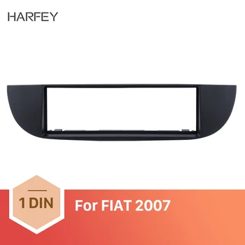 

Harfey 183*53mm Trim Kit Single 1Din Car GPS Stereo Fascia For FIAT 500 Dashboard Adapter Autoradio Frame Install Dash Bezel Set