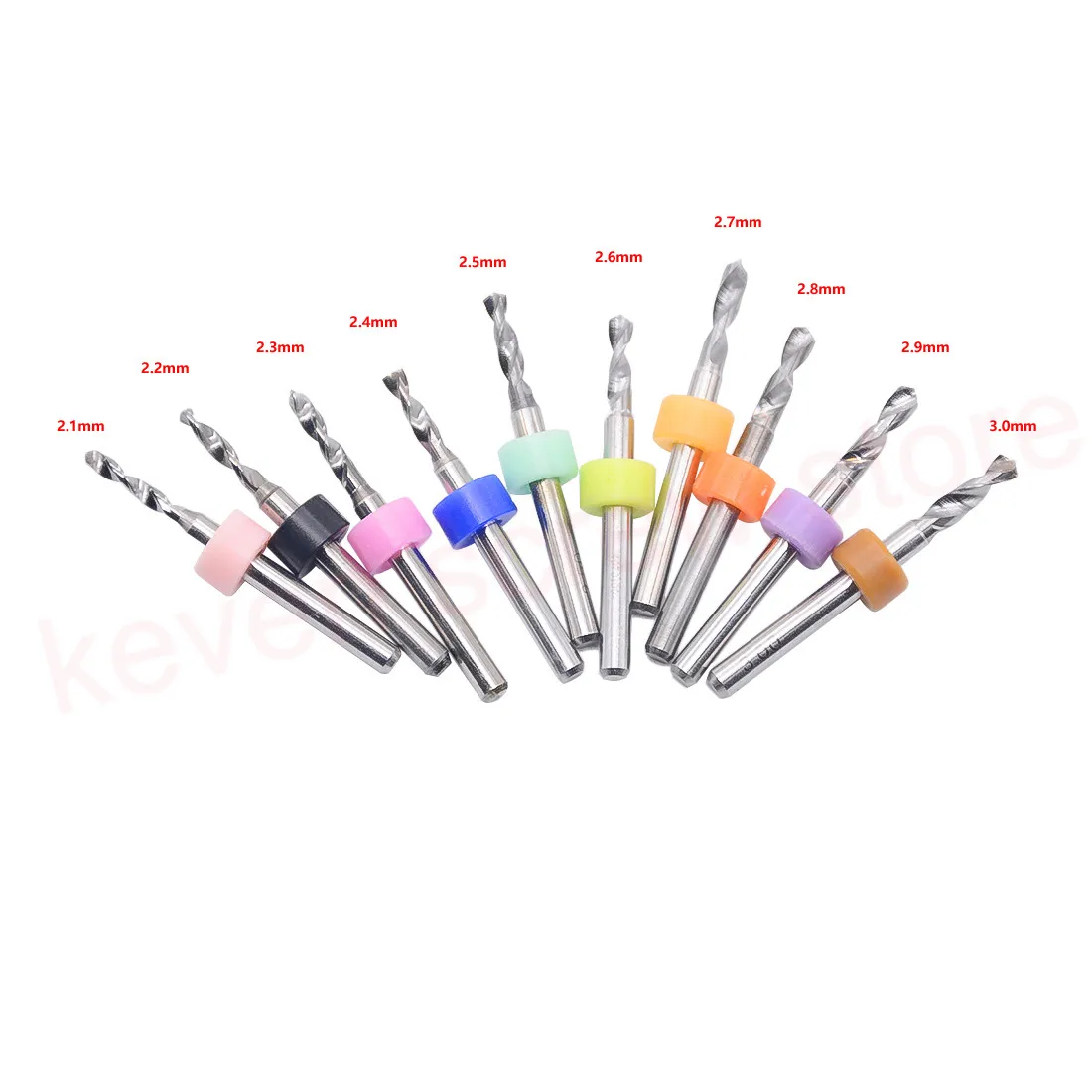 10pcs//Set 2.8mm Hard Alloy PCB Print Circuit Board Carbide Micro Drill Bits Tool
