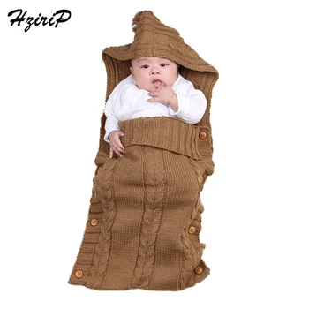 

Hzirip Newborn Baby Wrap Swaddle Blanket 0-12 Months Kids Toddler Solid Blanket Baby Sleeping Bag Sleep Sack Bedding Cute 2018