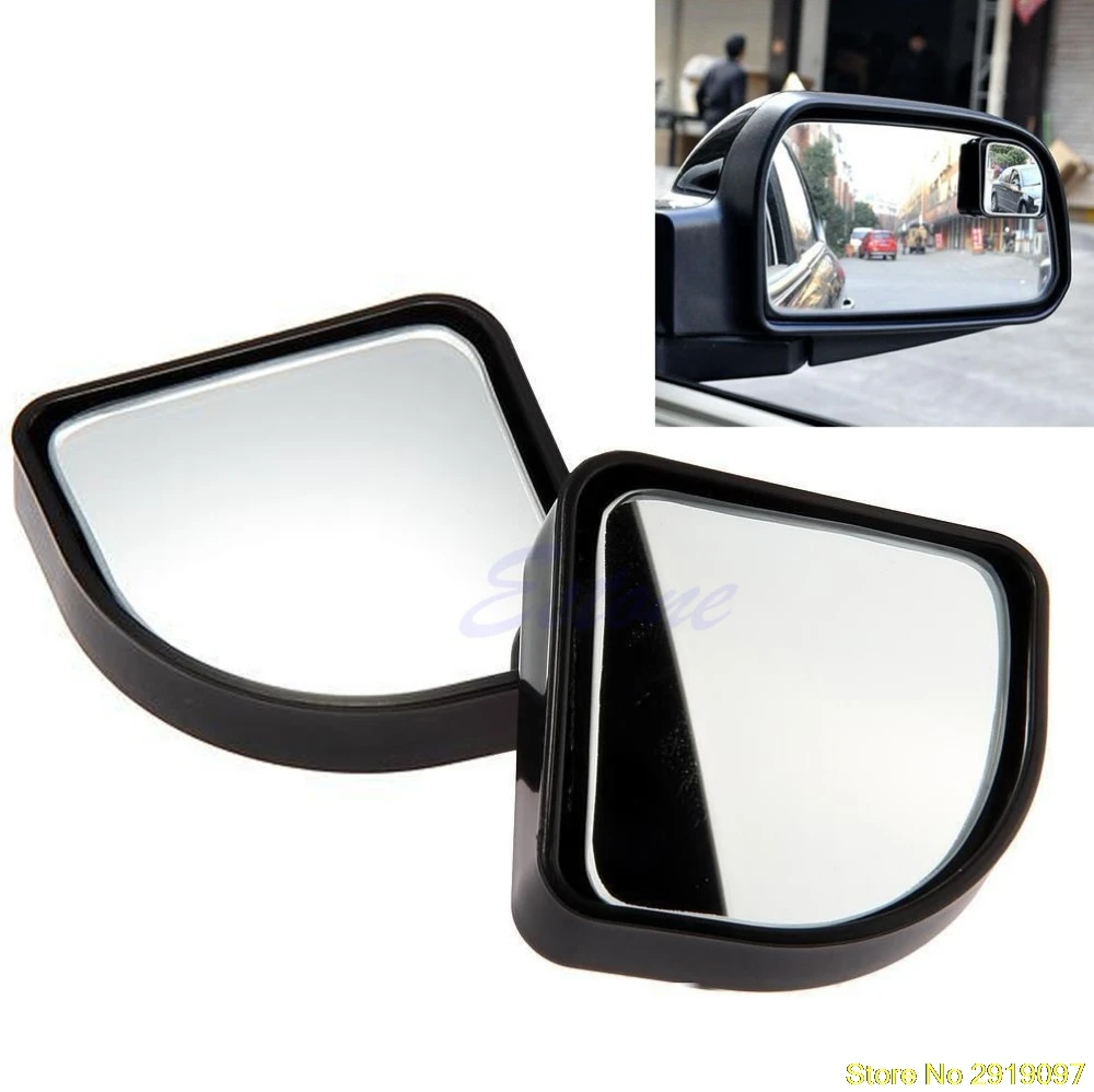 

New Arrive 1Pair Blind Spot Mirror Convex Wide Angle Rear Side View For Car Vehicle Drop Shipping Support