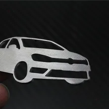 Брелок из нержавеющей стали подходит для VW Golf брелок сумка Подвеска