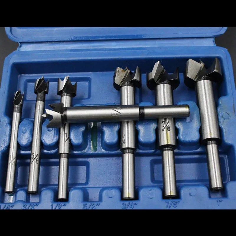 7pcs drill bit White & Tin Coated Finish Durable Great for Making